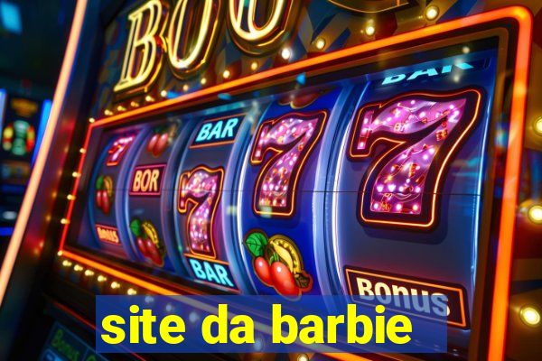 site da barbie - jogos